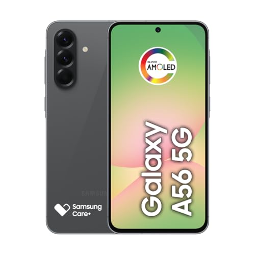 Smartphone Samsung Galaxy A56 5G 256GB, 8GB RAM, Câmera 50MP, IP67, Super AMOLED 6.7', Recursos AI, Preto