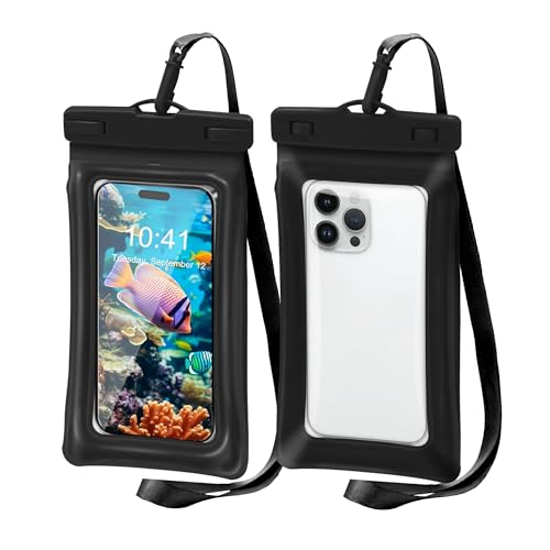 Molosleeve Floating Waterproof Cellphone Pouch, Large Waterproof Phone Dry Bag For Iphone 15 14 13 Pro Max Samsung Lg Cellphone cover