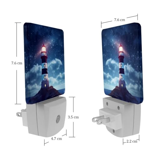 Lámpara nocturna LED para niños, 7.6x7.6 cm miniatura 7