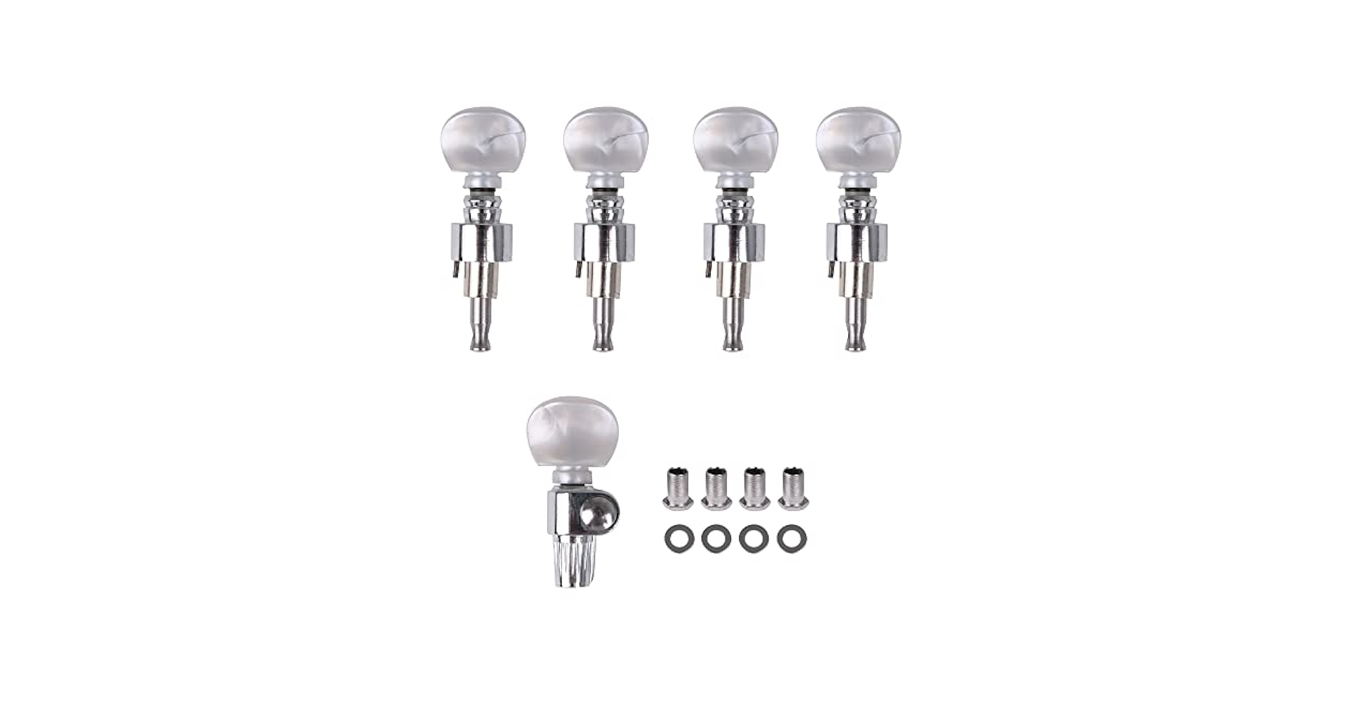 パポーンページ Amazon.com: BQLZR Zinc Alloy Banjo Tuning Pegs 5 String