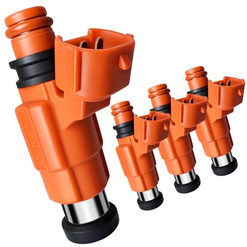 XLNTAPS 4Holes Fuel Injectors Fit for :Yamaha Outboard 115HP &