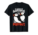 observador de aves Puffin Buffin Camiseta