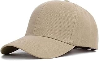 قبعة بيسبول كلاسيكية، قطن تويل قابل للتعديل، كاكي