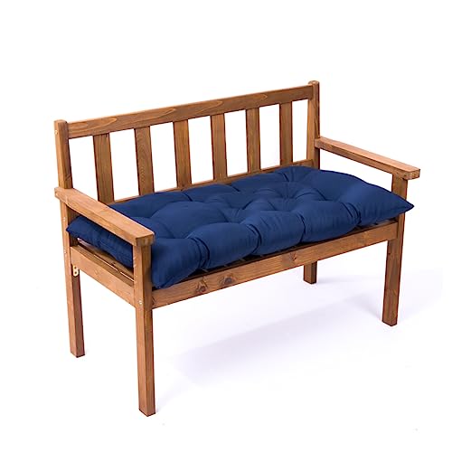 Coussin de banc de parc extérieur polyester grand format pour canapé et terrasse