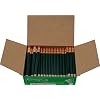 Half Pencils Sharpened Hex (Golf Pencils, Pew Pencil, Score Pencil, Short Pencil) (Golf Green)