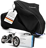 MYCOVER Funda Premium para Moto Hecha a Mano – para más de 2500 Modelos – Ajuste 100%, Resistente al Invierno y Extremadamente Resistente - Talla XXL (L260xB115xH150)
