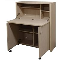 Amazon｜小島工芸 ライティングデスク 幅89.5cm 奥行30cm 高さ110.2cm