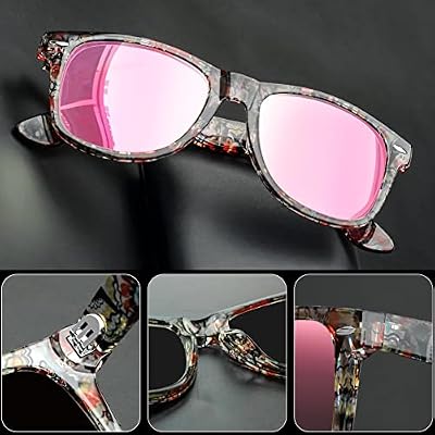 Joopin Square Sunglasses Polarized UV Protection Trendy Designer Sun Glasses Men Women