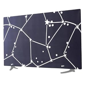 Tissu de couverture de télévision, housse anti-poussière pour télévision