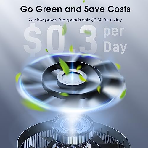 Airdog 12'' Foldable Fan, Quiet Oscillating Standing Fan With Temp Sensor And Remote, Usb Rechargeable 8000Mah Battery, Timer, 12 Speeds, Adjustable Height, Portable Pedestal Fan For Bedroom Camping #TOP2