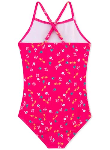 Image of Girls One Piece Swimsuits Cute Ruffles Swimming Bathing Suit with Adjustable Straps Beach Pool Kids Swimwear 3T-12