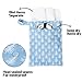 Opgroeie Wet Dry Bags with Two Zippered Pockets and Handle, Reusable Storage Bag for Breast Pump Parts & Baby Items, Waterproof Diaper Bags, Yoga Gym Bag for Swimsuits or Wet Clothes-2pcs, 11.8*15.75