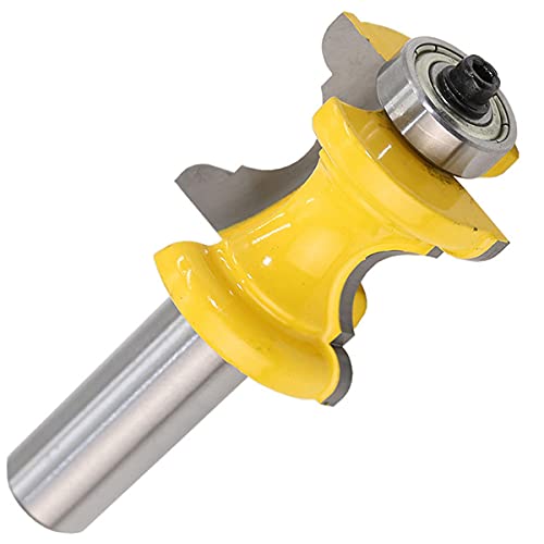 Yingshi Art 4073768898130 Concave Radius Milling Cutters Convex Column Line Molding Router Bit Cutter,1Pc 1/2 Inch Shank thumb #6