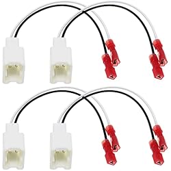 4 adaptadores de arnés de conector de altavoz de coche de repuesto 72-7401 compatible con Nissan Murano/Armada/Cube/Frontier/Juke adaptador de altavoz conector de cable