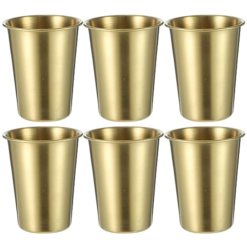 Gobelets acier inoxydable réutilisables pour eau jus café et bière incassables
