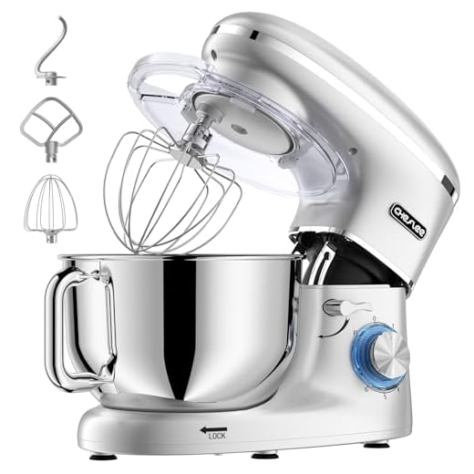 CHeflee Robot pâtissier 6,2 L silencieux