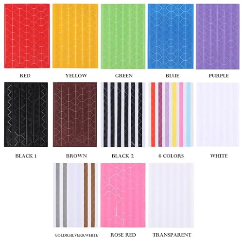 Esquinas autoadhesivas para fotos y manualidades: calcomanías de PVC para marco de fotos 7