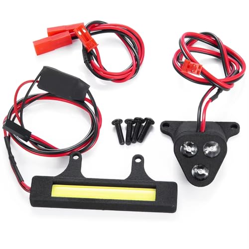 Focos para Talion 6S evitan choques nocturnos en buggies rc 1/8 BLX