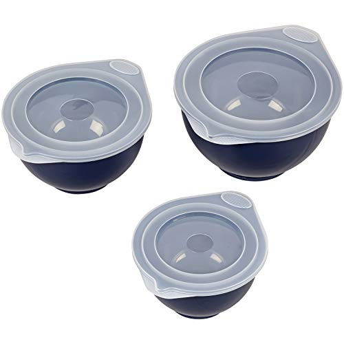 Set de 6 Tazones con tapa azul marino Wilton miniatura 4