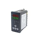 CHBMSS PID Temperature Controller, 48 * 96mm 1300 Degree K Type J PT100 0-10V 4-20mA Output SSR Relay 240V 24V 380V Thermostat 1 Alarm