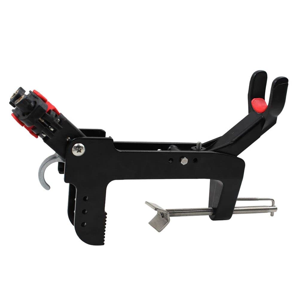 KIFSDLF Aluminum Adjustable Fishing Rod Holder Bracket for Marine Kayak Canoe Boat for Boat Yacht