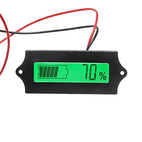 REES52 GY-6A 12V 24V 36V 48V Lead Acid Battery 2-15S Lithium Battery Capacity Tester Indicator Digital Voltmeter-image-49