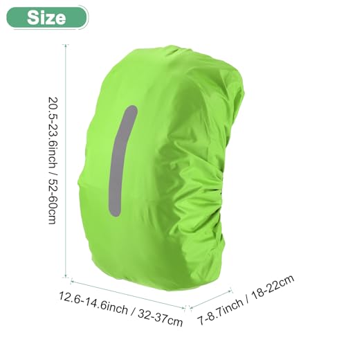 Housse de pluie pour sac à dos 40-50L M METERXITY verte