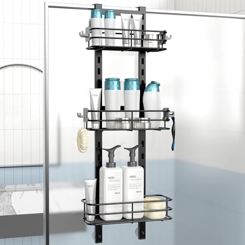Nieifi Over The Door Shower Caddy Pantry Organizer Rack with