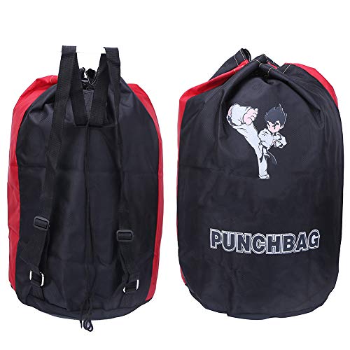 Bnineteenteam Boxing Sanda Taekwondo Protective Gear Supplies Storage Bags(Cartoon), Black - Image 2