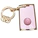 WENHENI Keyless Entry Systems Key for Cadillac Key Fob Cover Shell with Keychain Fit for Cadillac Escalade SRX CTS ATS XTS DTS STS 2008-2015 Smart Key (Gold-Pink)