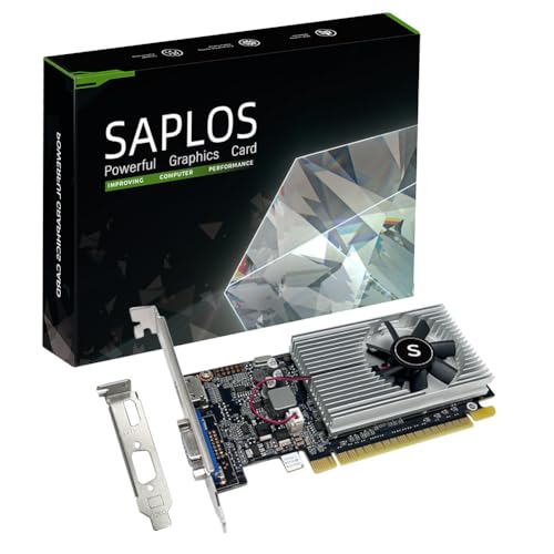 GeForce GT 210 Graphics Card, 1GB DDR3 64-bit, HDMI VGA, 20W, Low-end GPU