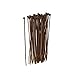 Rebower Cable Zip Ties Nylon Cable Wraps, [for Home, Garage and Daily Use] - 6x0.1 Inch/Brown / 80Pcs