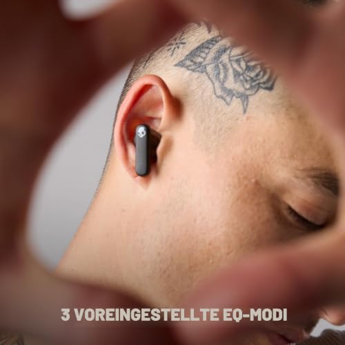 Skullcandy Smokin’ Buds Wireless Earbuds - Klares Schwarz – Ansicht 5