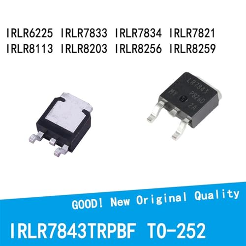Transistors IRLR7821 pour réparer les pannes d'alimentation de vos modules de commande - 2
