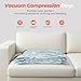 Vacbird 18 Pack Vacuum Storage Bags Set with Rechargeable Wireless Pump Large/Medium/Small Vacuum Seal Bags for Clothing Travel and Home, Compression Packing for Comforters, Blankets and Bedding