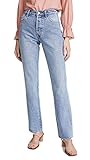 Rolla's Women's Classic Straight Jeans, 90s Blue, 31