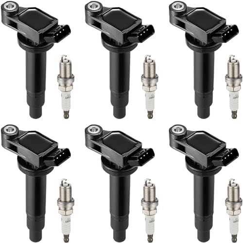 A Set of 3 Pieces Ignition Coil 2-Blade Terminal Rectangular, Square 1999-2003 Toyota Solara APIC0062
