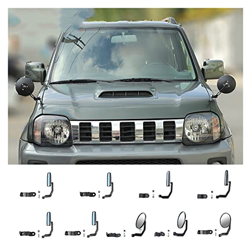 Miroir de recul gauche taille B pour corriger l'angle mort sur Jimny - 2