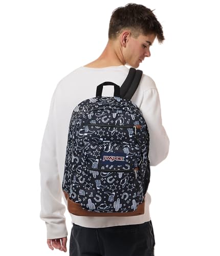 Image of JanSport Cool Backpack with 15-inch Laptop Sleeve, Large Computer Bag Rucksack with 2 Compartments, Ergonomic Straps, Wild West Escape