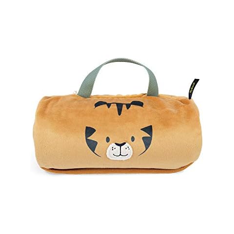 Kaloo - Colección Viaje - Manta Almohada Tigre Cover
