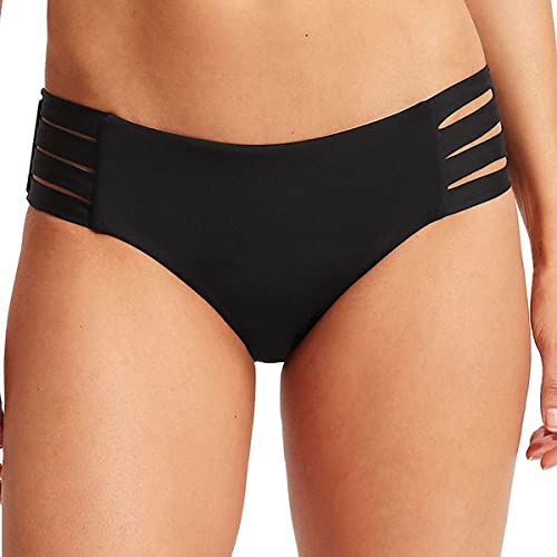 Seafolly Women's Multi Strap Hipster Full Coverage Bikini Bottom Swimsuit3