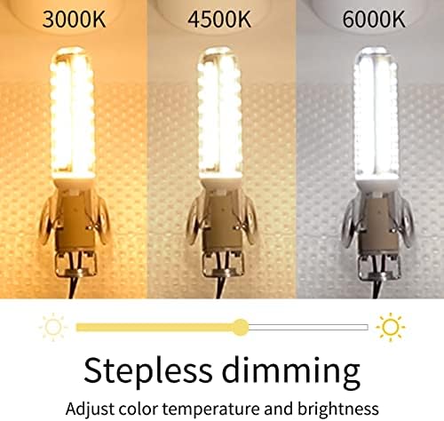 I-SHUNFA Smart Wireless Dimmable G9 LED Bulb Lamp,G9 Light Bulbs,Multicolor Dimmable G9 Led Bulbs Compatible with Remote and Mobile Phone,2700K-6000K,5W/230V 600Lumens 3 Pack