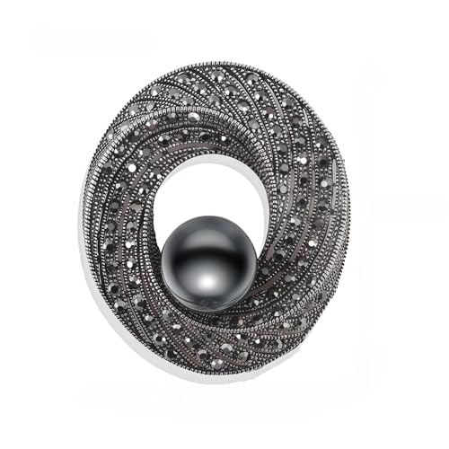 Image of Brooch Pins For Women Fashion Elegant Brooches Lapel Badges Coat Sweater Scarves Shawl Dress Accessory Wedding Party Prom Jewelry