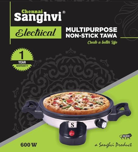 Image of Electrical Multi-Purpose Non-Stick Tawa 1000 Watts