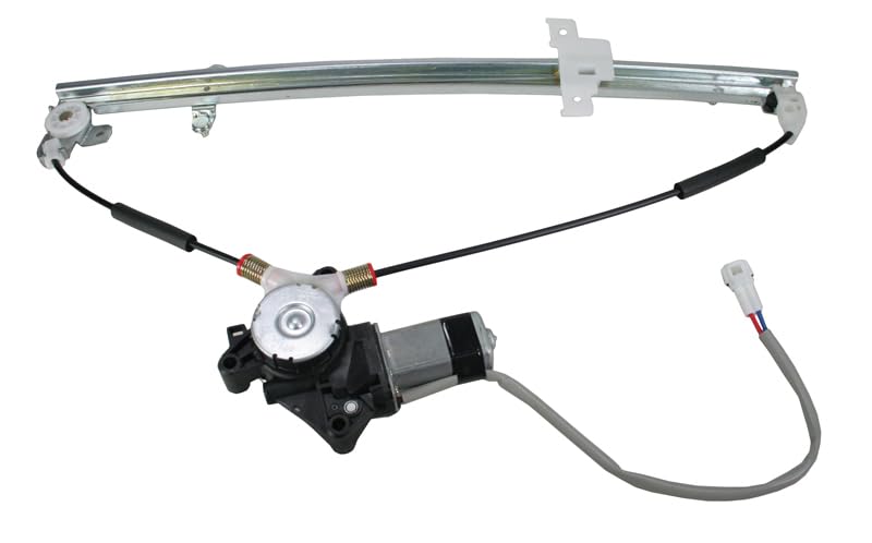 Image of TRQ Rear Left Power Window Regulator & Motor Assembly Drivers Side Compatible with 1999-2004 Chevrolet Tracker 1999-2005 Suzuki Grand Vitara 2002-2006 XL-7