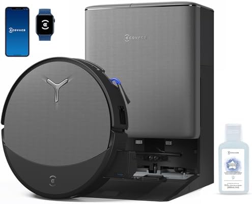 ECOVACS DEEBOT T90 PRO OMNI Robot Vacuum and Mop, 30,000Pa Suctio...
