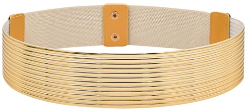 Wide Elastic Waist Belts for Women Stretchy Vintage Cinch Belts for Dresses