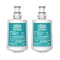 AQUACREST F-201R Filter Cartridge, NSF/ANSI 42 Certified, Replacement for Advanced Filtrete F-201R,HF05-MS,HC151-S,(Pack of 2), Model No.WF10
