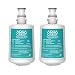 AQUACREST F-201R Filter Cartridge, Compatible with Insinkerator F-201R Filter Cartridge (Pack of 2)