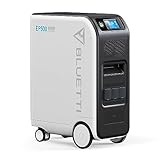 BLUETTI Groupe Éléctrogène Solaire EP500, 5100Wh LiFePO4 Batterie de Secours UPS, 4 CA Sorties (Puissance-Crête de 4800W), Centrale Électrique MPPT 1200W pour Les urgences, la Maison